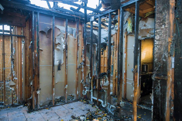 Professional Emergency Fire Cleanup technician working in Manheim, PA